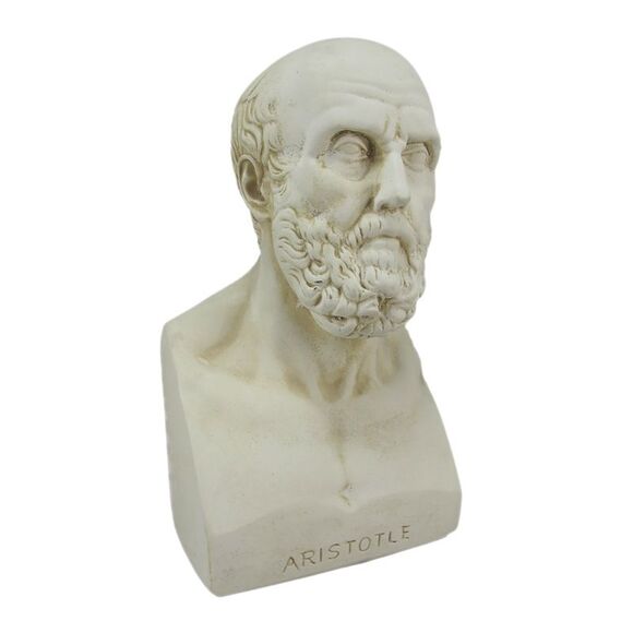 Aristotle And Homer Bust Bookends Greek Philosophy - Picture 4 of 6